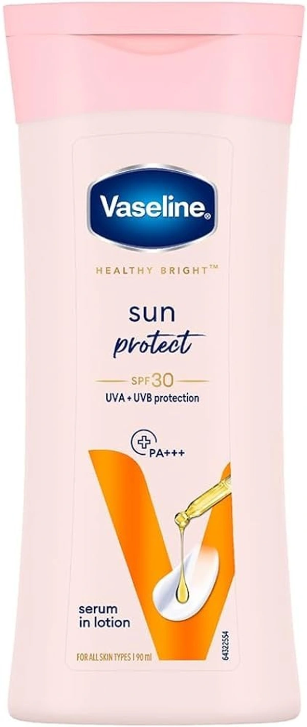 Vaseline Sun + Pollution Protection SPF 30 Body Lotion, 100 ml - 100 ml