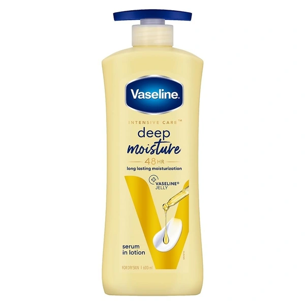 Vaseline Intensive Care Deep Restore Body Lotion, 600 ml - 600 ml