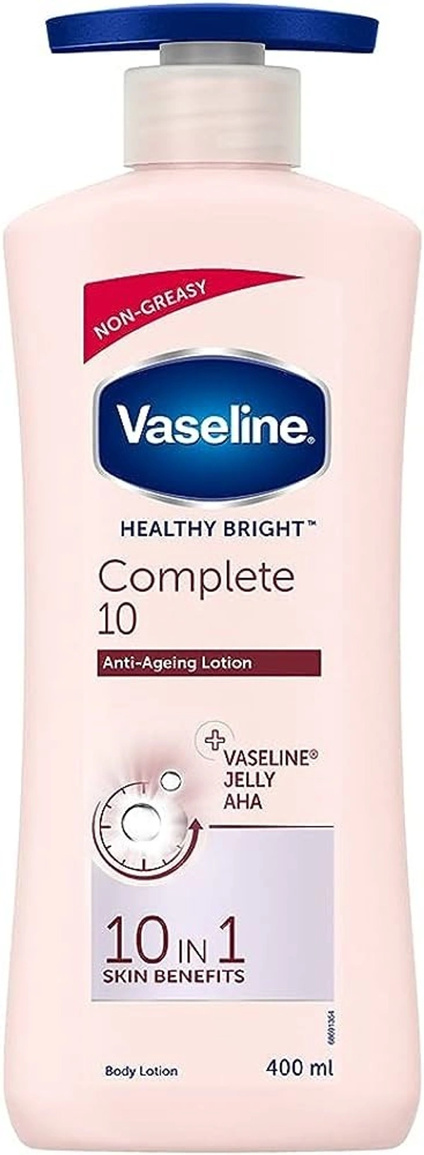 Vaseline Healthy Bright Complete 10 Body Lotion Supreme, 400 ml - 400 ml