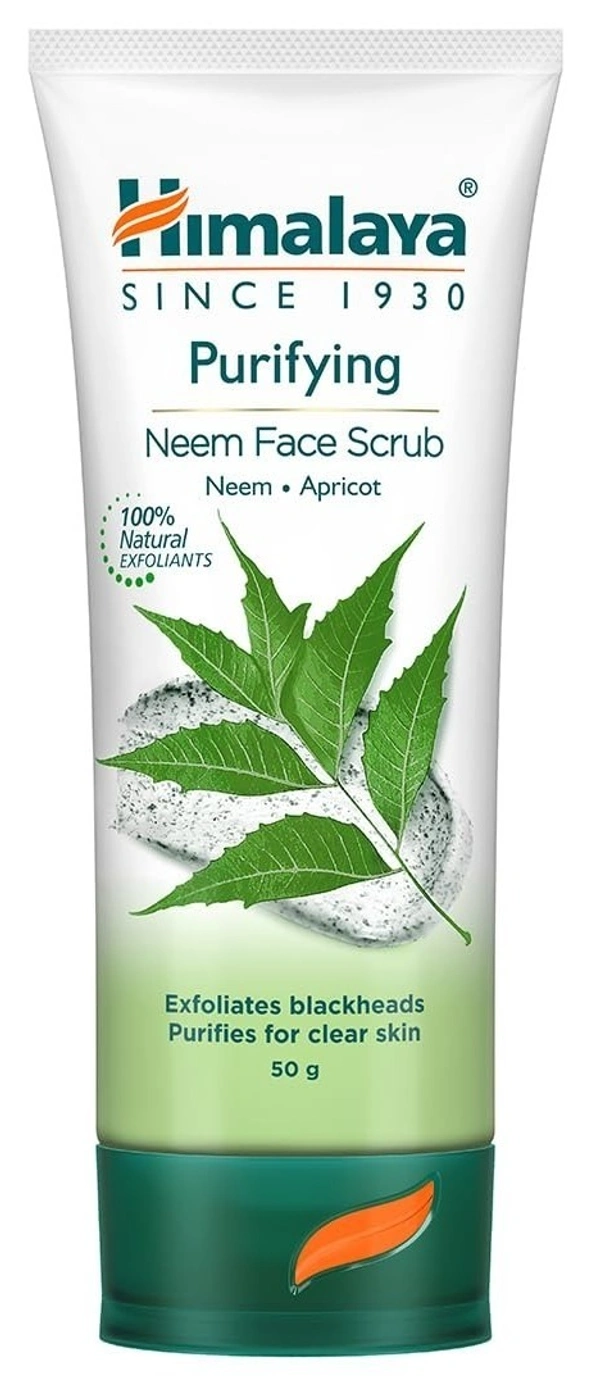 Unibic Himalaya Purifying Neem Scrub (Neem& Apricot), 50g, 50g