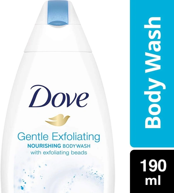 Dove Body Wash Gentle Exfoliating, 190ml - 190ml