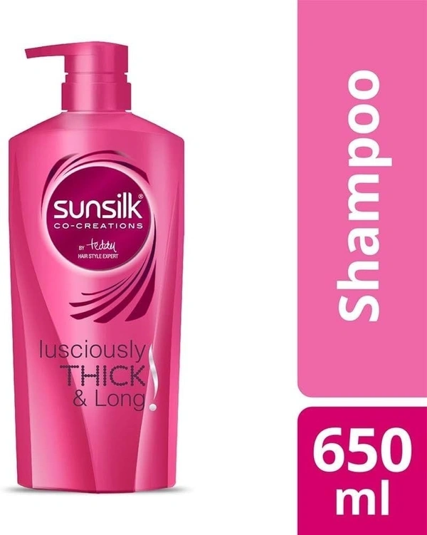 Sunsilk Lusciously Thick and Long Shampoo, 650 ml