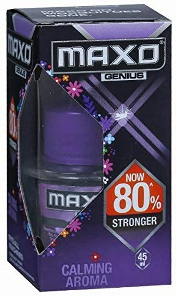 Maxo Genius Liquid Vaporizer With Calming Aroma 45 ml - 45ml