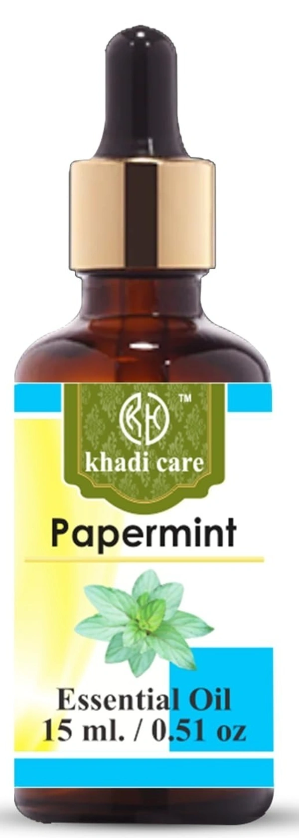 Khadi Herbal Peppermint Essential Oil, 15 ml - 15 ml