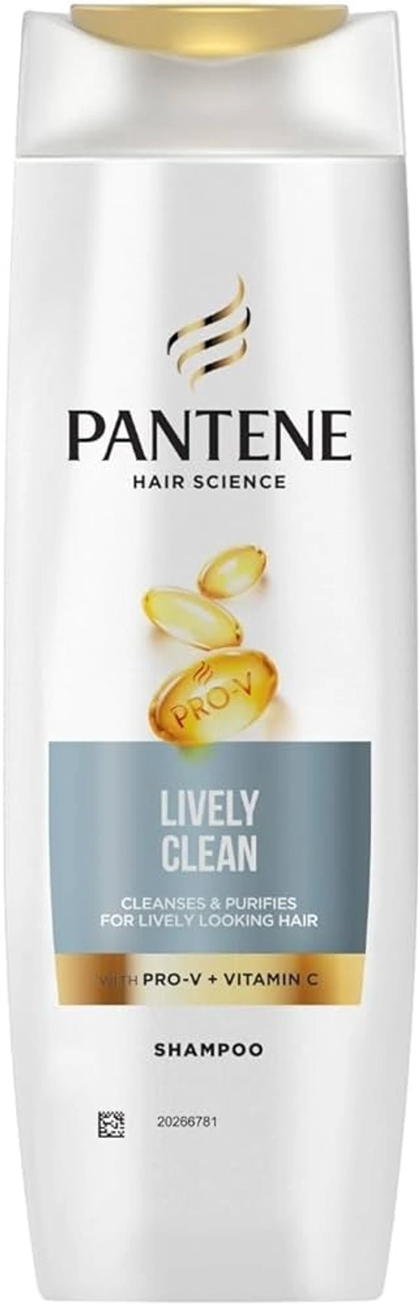 Pantene Lively Clean Shampoo 400ml - 400ml