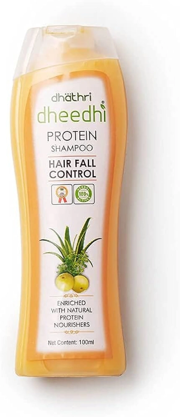 Dheedhi Protien Shampoo Hairfall Control, 100ml - 100ml