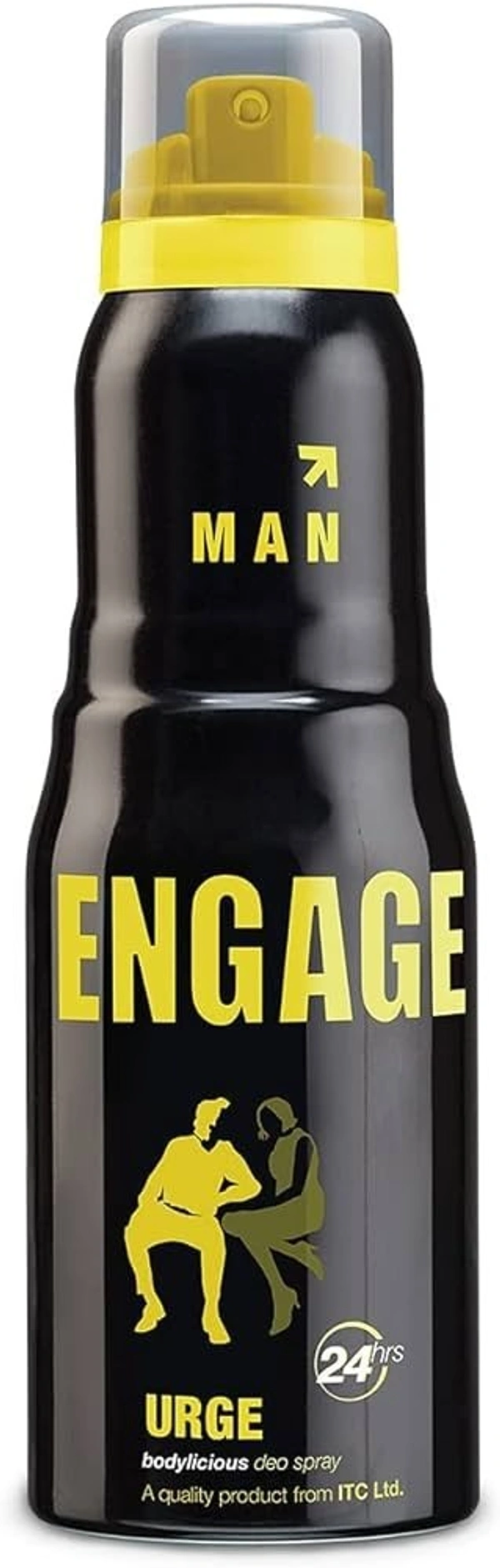 Engage Urge Bodylicious Deo Spray (Men), 165 ml - 165 ml