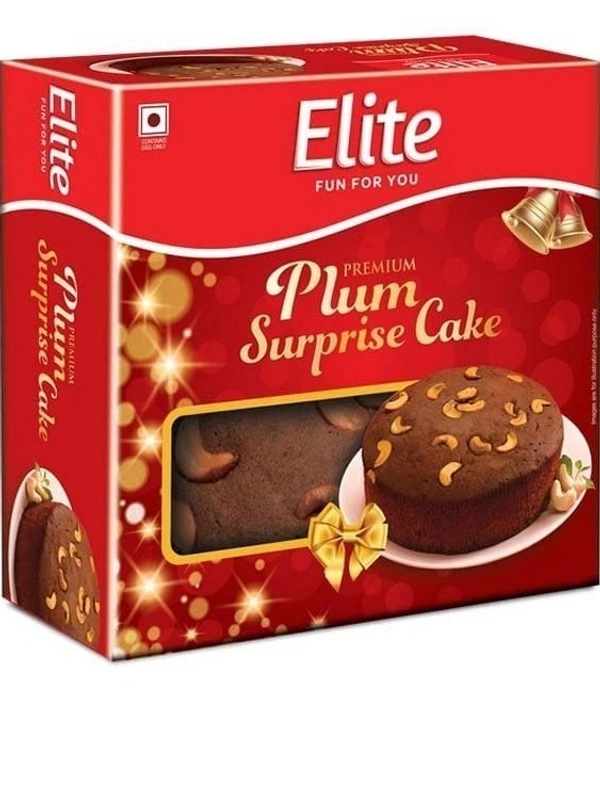 Elite Plum Surprise Cake - 330g - 330g