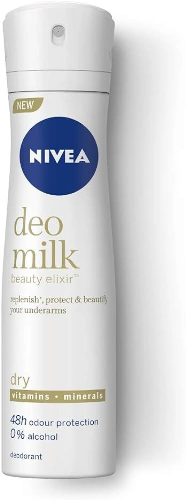 Nivea Deo Milk Fresh Deodorant, 150ml - 150ml