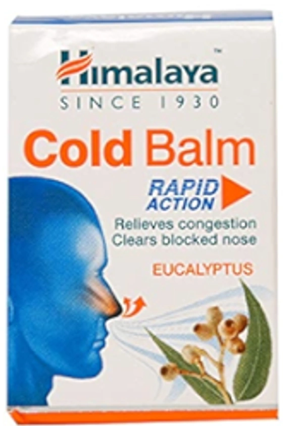 Himalaya Cold Balm Rapid Action Eucalyptus, 10g - 10g
