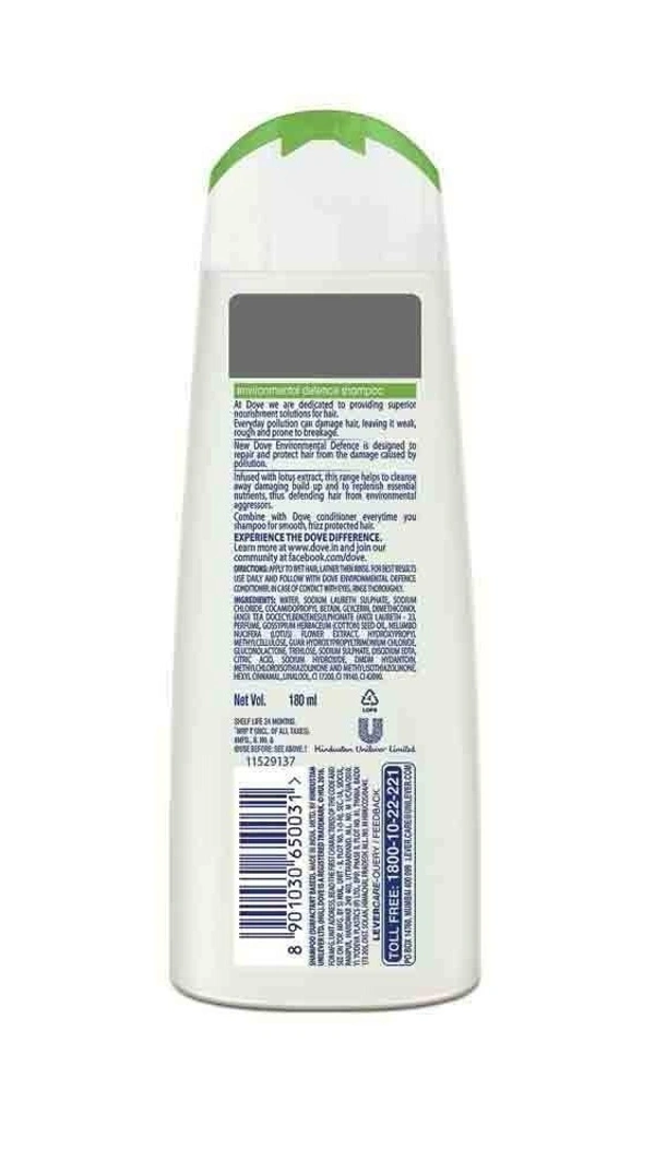 Dove Environmental Defence Shampoo, 180 ml - 180 ml