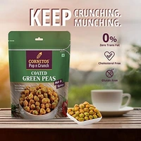 Cornitos Coated Green Peas Hot& Spicy, 150g - 150g