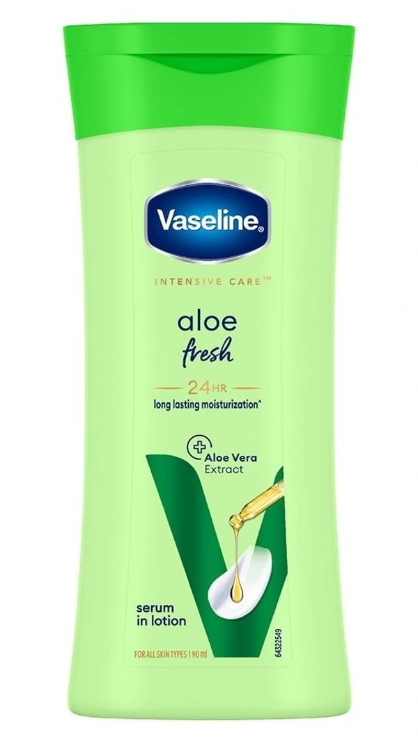 Vaseline Intensive Care Aloe Fresh Body Lotion, 100 ml - 100 ml