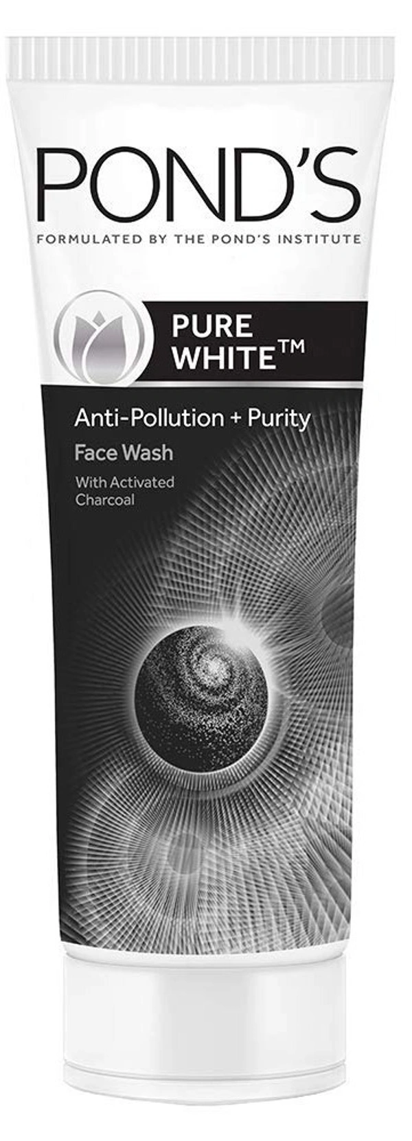 Pond's Face Wash Pure White Anti Pollution + Purity 150g - 150g