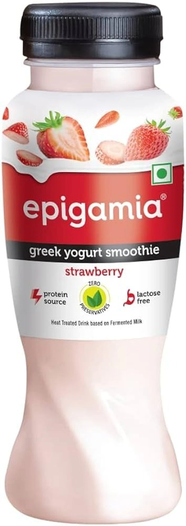 Epigamia Greek Yogurt Smoothie  Mulberry Bottle - 200 ml - 200-ml