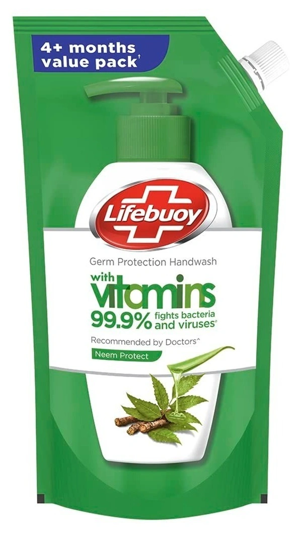 Lifebuoy Mild Care Germ Protection Handwash, 375 ml