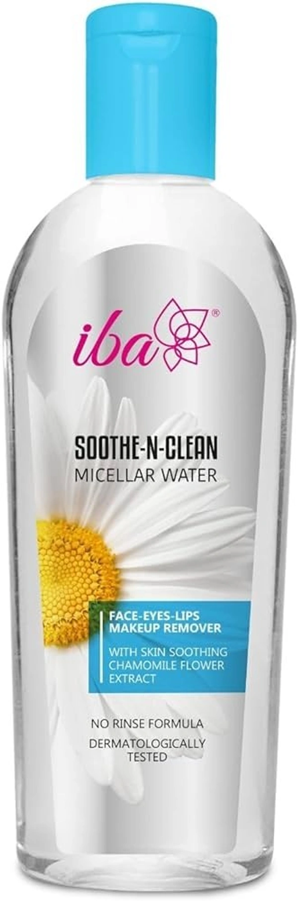 Iba Soothe-N-Clean Micellar Water, 120 ml