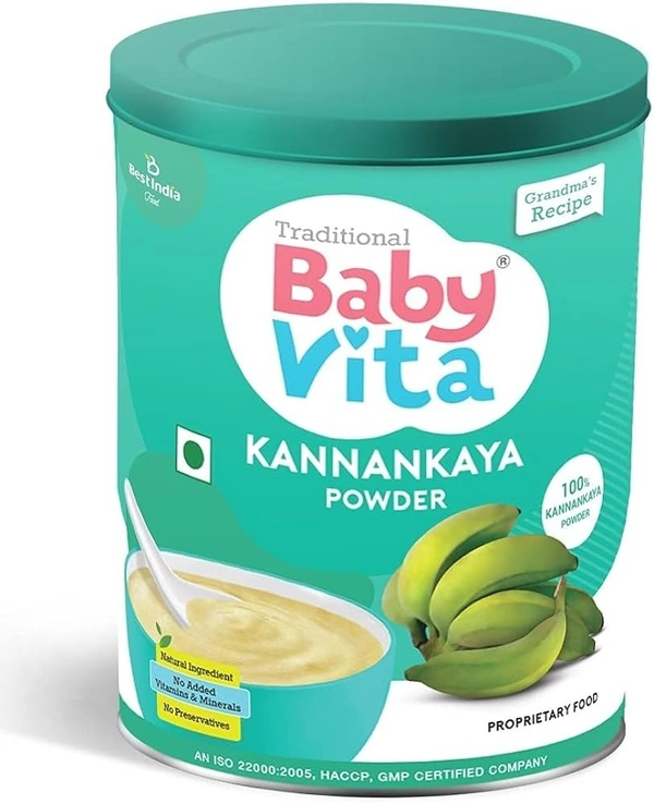 Baby Vita Kannankaya Banana Powder Jar, 300g - 300g