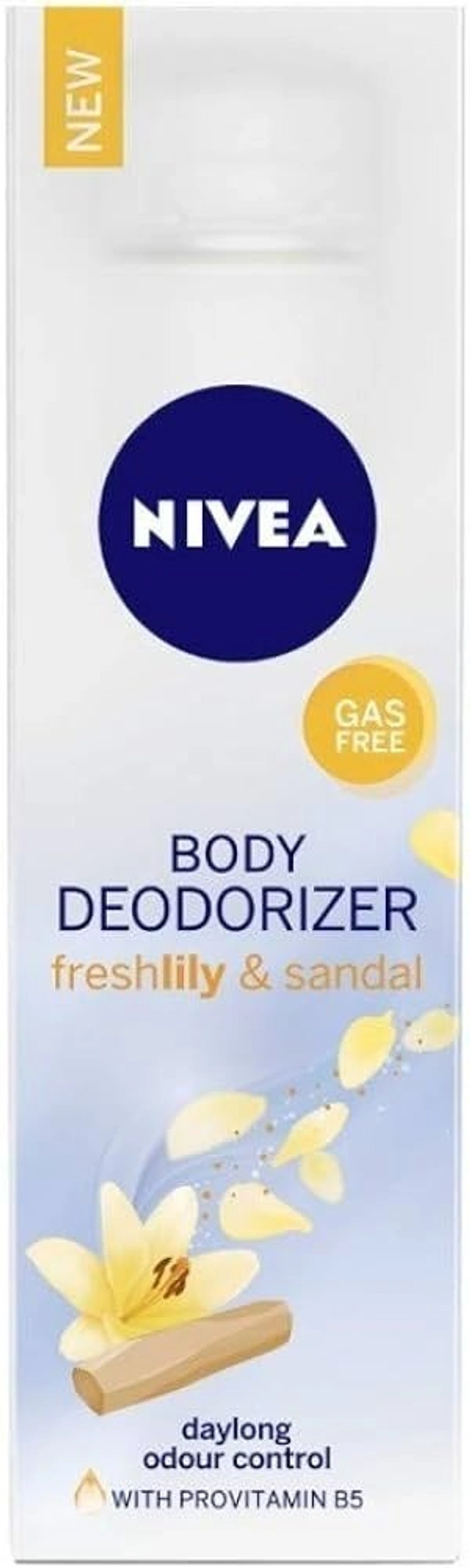 Nivea Body Deodorizer FreshLily And Sandal, 120 ml - 120 ml