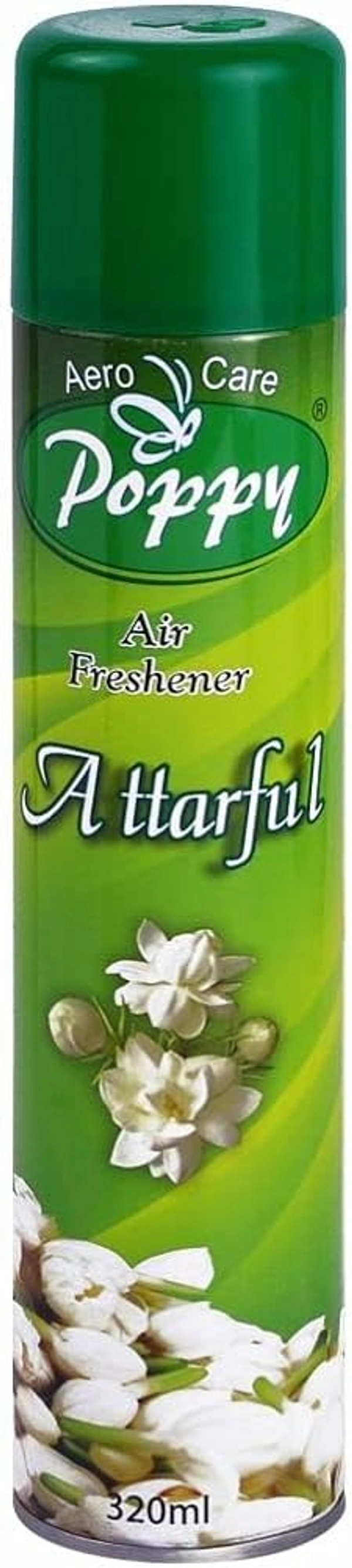 Aero care Poppy Attarful Air Freshner, 320ml - 320ml