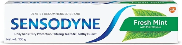 Sensodyne Toothpaste Fresh Mint Fluoride, 150g - 150g