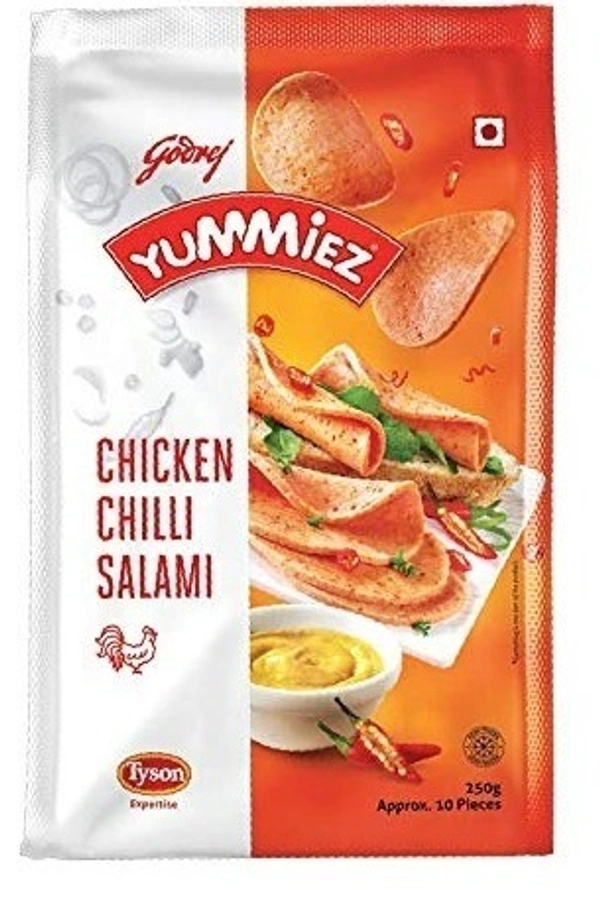 Yummiez Chicken Chilli Salami, 250g - 250g