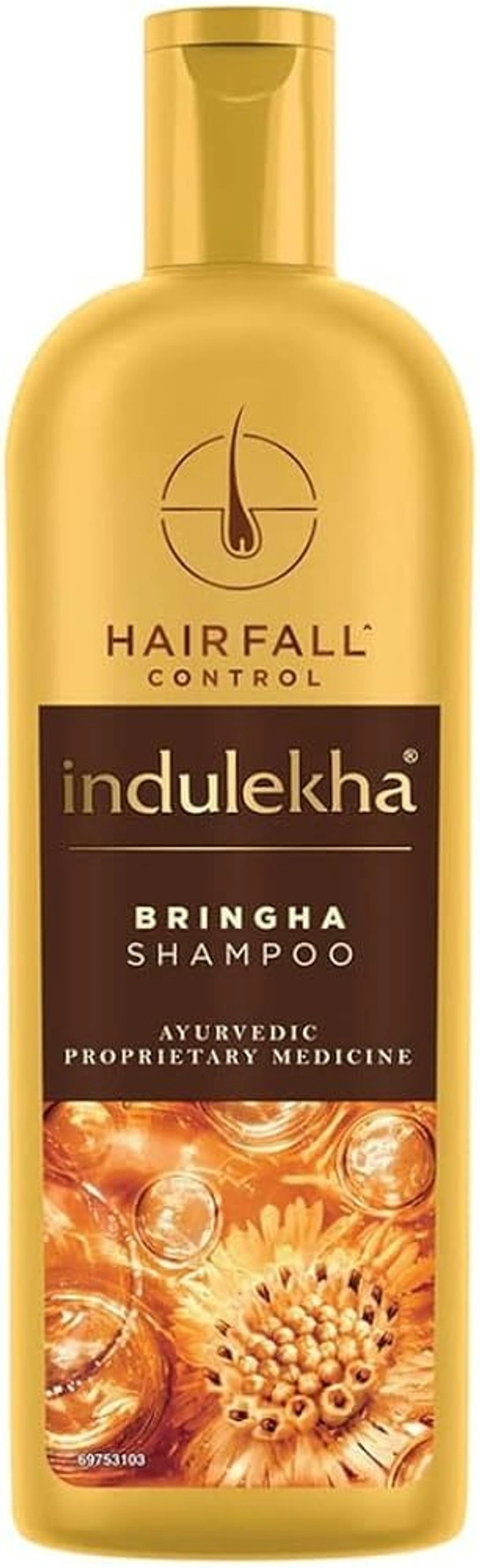 Indulekha Bringha Anti Hairfall Hair Cleanser Shampoo, 340 ml - 340 ml