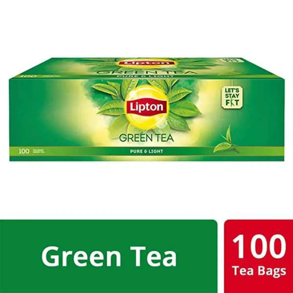 Lipton Pure & Light Green Tea, 100 Bags - 100 Bags