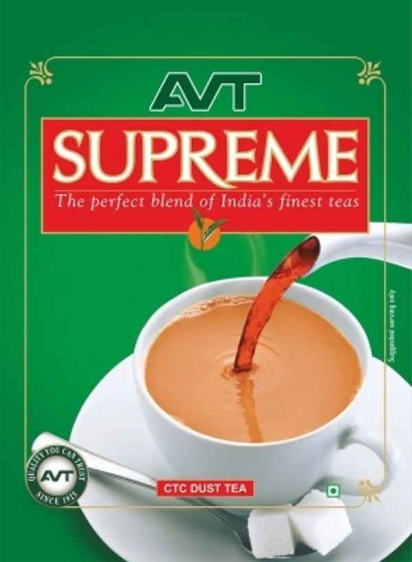 AVT Supreme  CTC Dust Tea, 50g Pouch - 50g