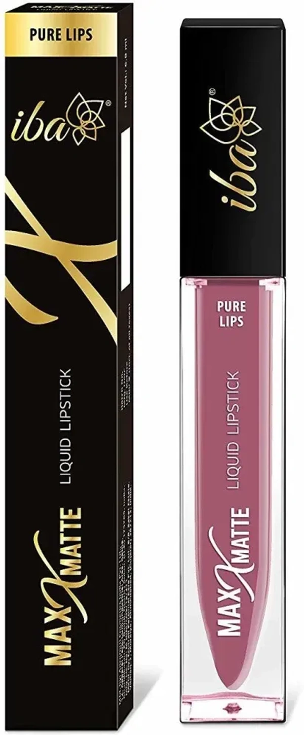 Iba Maxx Matte Liquid Lipstick Joyful Pink, 6.8 ml - 6.8 ml