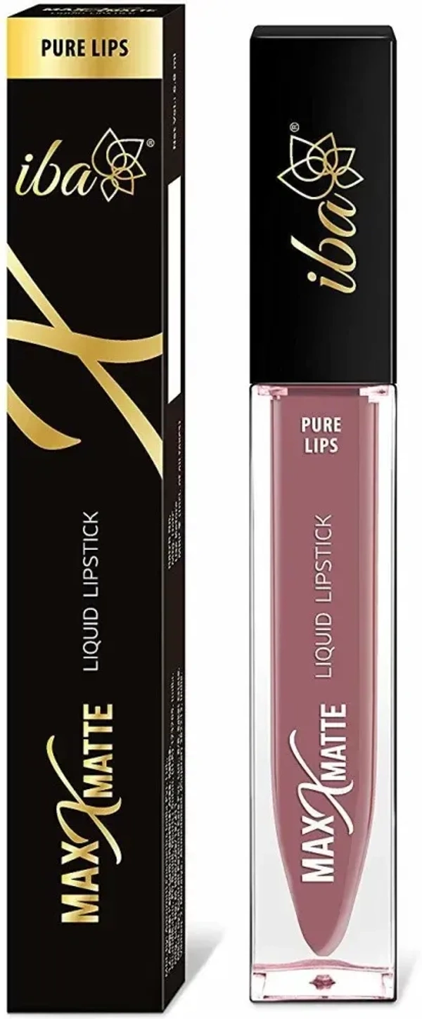 Iba Maxx Matte Liquid Lipstick Beautiful Mauve, 6.8 ml - 6.8 ml