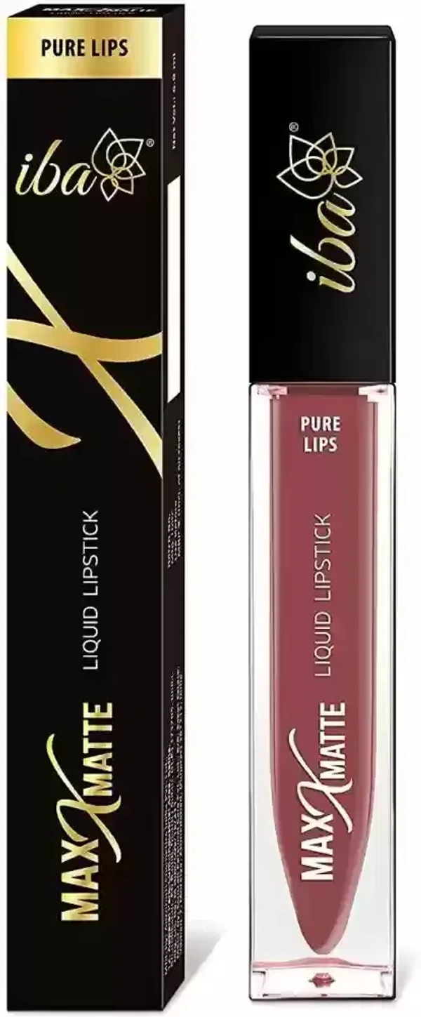 Iba Maxx Matte Liquid Lipstick Blissful Mocha, 6.8 ml - 6.8 ml