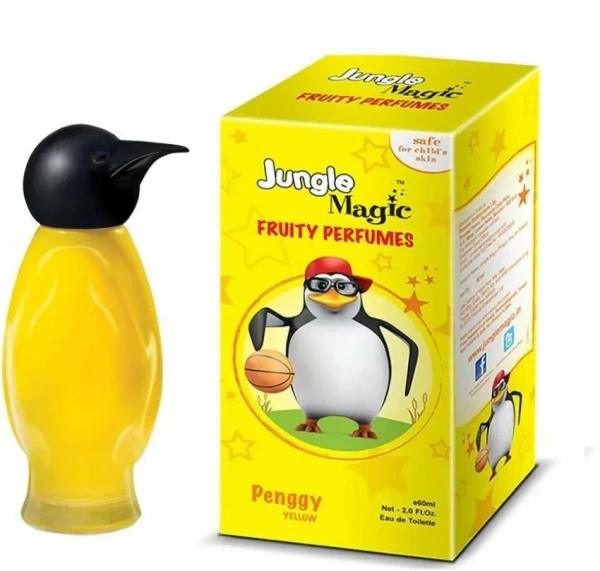 Jungle Magic Fruity Perfumes Penggy Yellow (age 5+), 60 ml - 60 ml