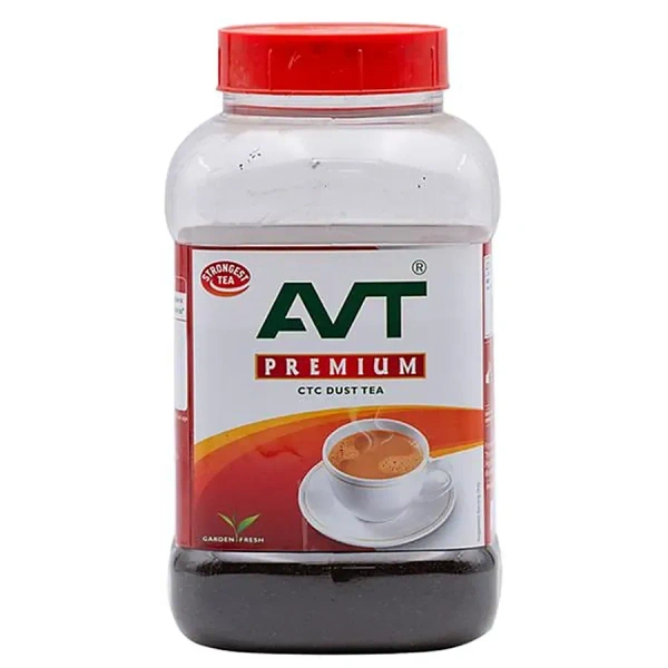 AVT Premium CTC Dust Tea Jar, 250g - 250g