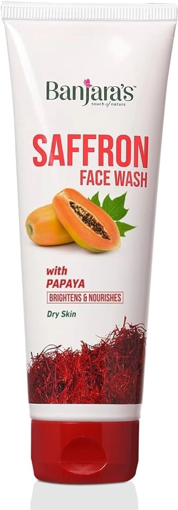 Banjara's Young Skin Papaya Face Wash, 100 ml