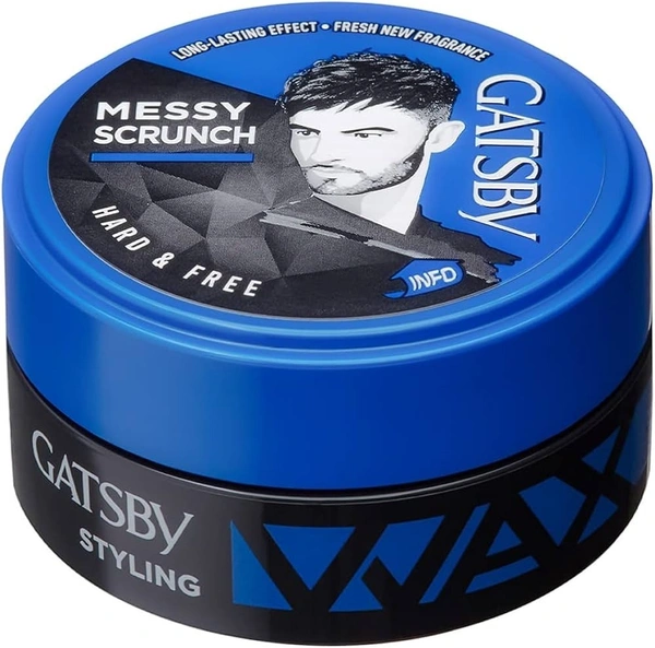 Gatsby Hair Styling Wax Hard / Free, 25g - 25g