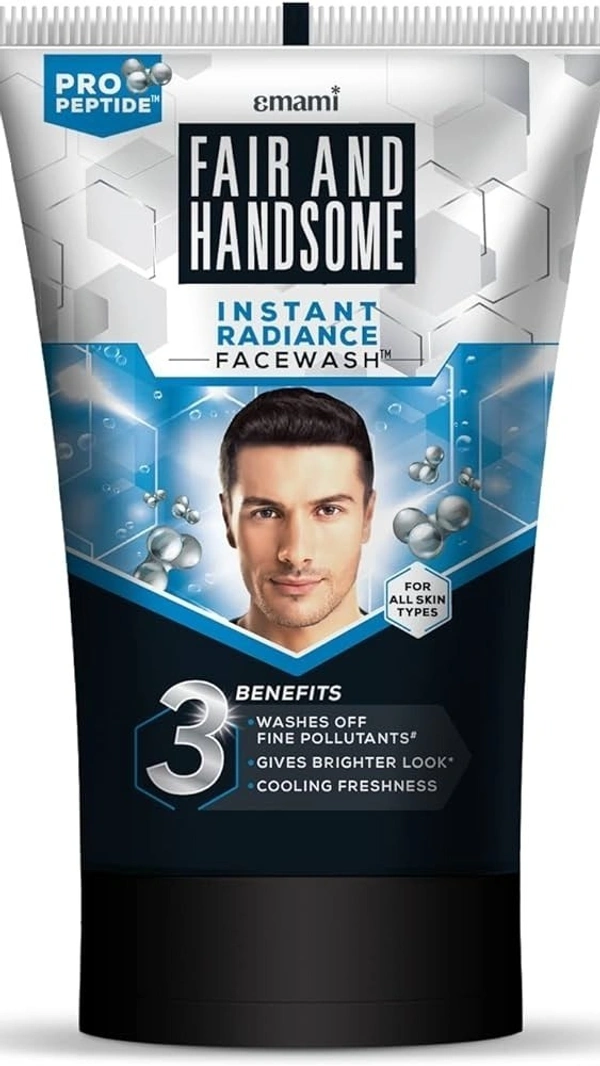 Emami Fair& Handsome Fairness Face Wash For Men, 50g