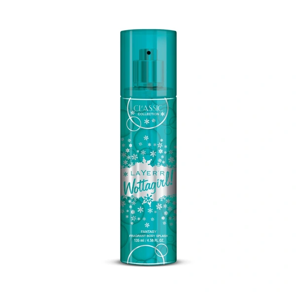 Layer'R Wottagirl Classic Collection Fantasy Fragrant Body Splash, 135ml - 135ml