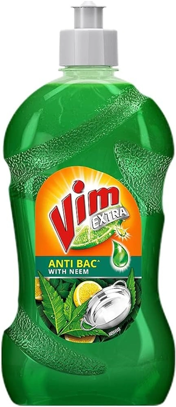 Vim Dishwash Anti Bac Liquid Neem, 500 ml - 500 ml