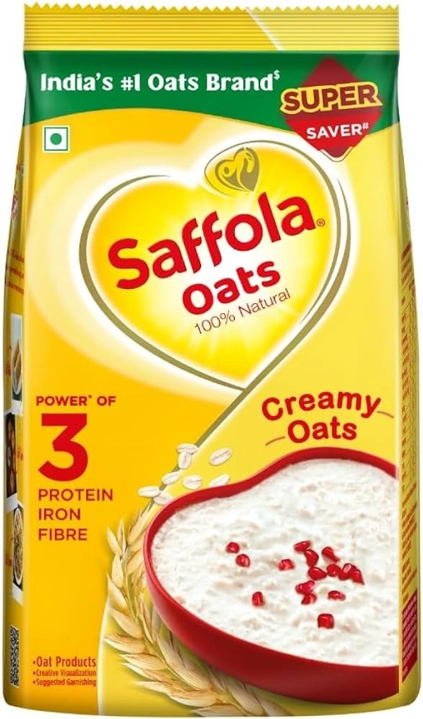 Saffola Delicious Creamy Oats - 500g - 500g