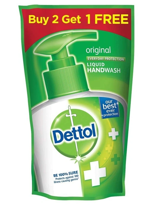 Dettol Original Handwash Pouch, 175 ml