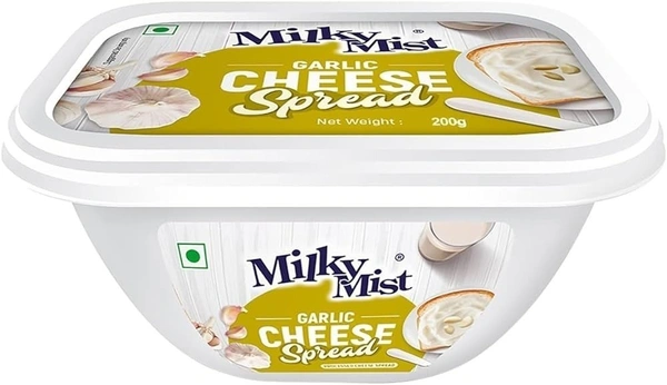 Milky Mist Cheese Spread Garlic - 200g - 200g