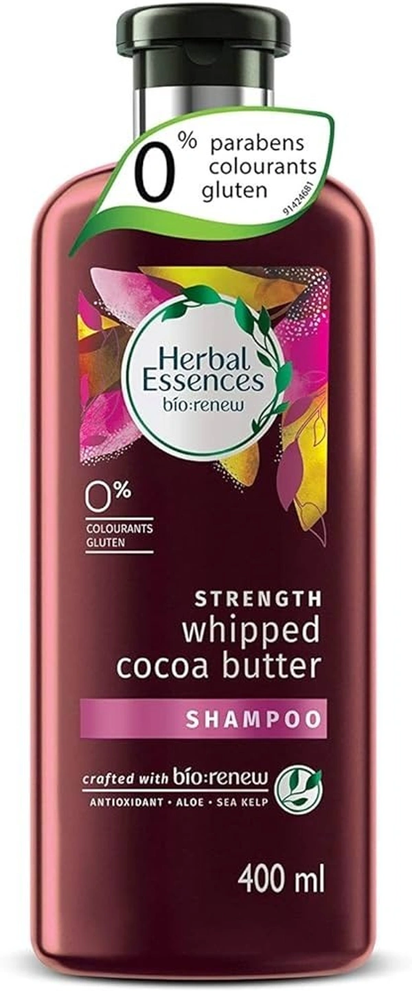 Herbal Essences bio:renew Vitamin E with Cocoa Butter Shampoo, 400 ml - 400 ml