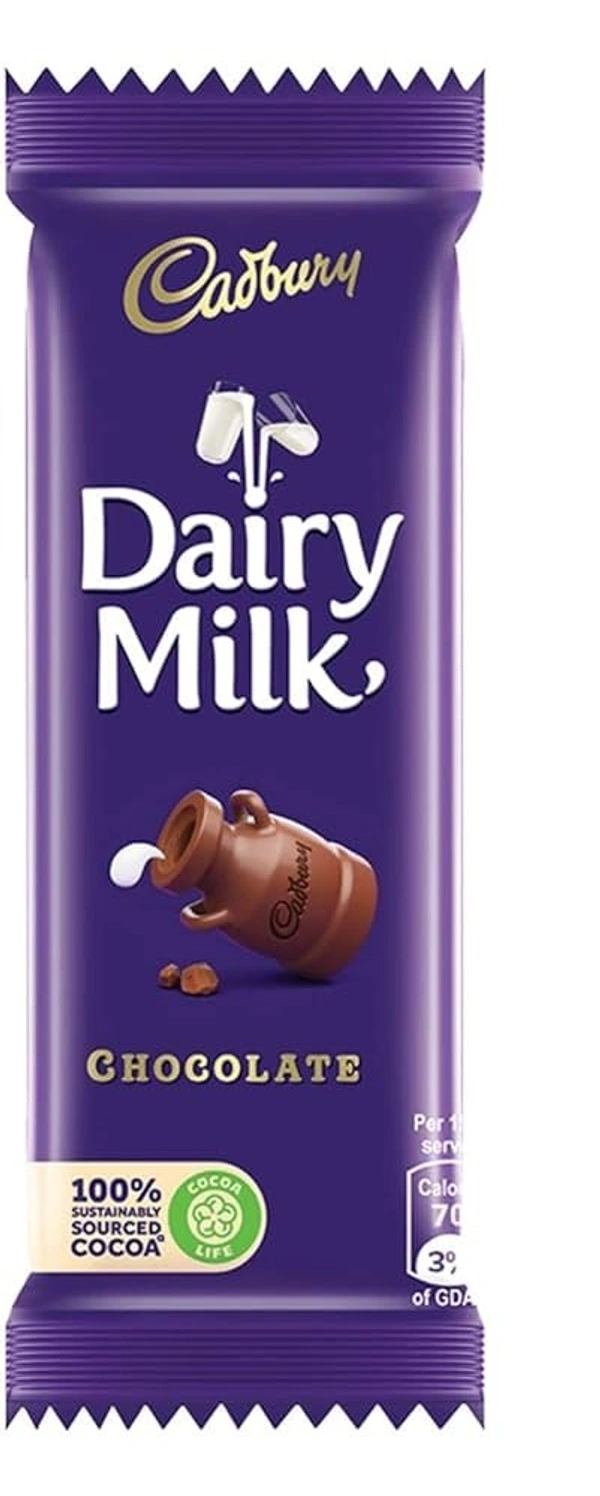 Cadbury Diary Milk Chocolate, 13g - 13g