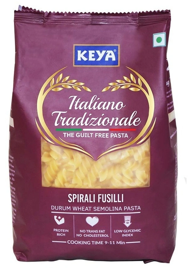 Keya Spirali Fusilli, 500g - 500g