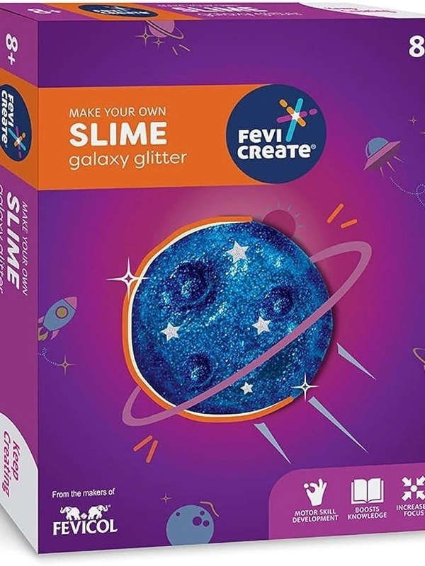 Pidilite Slime Kit  Galaxy Glitter