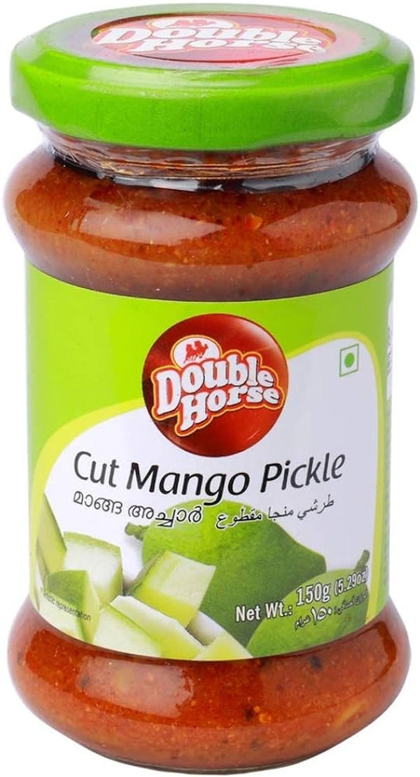 Double Horse Tender Mango Pickle, Jar 150g - 150g