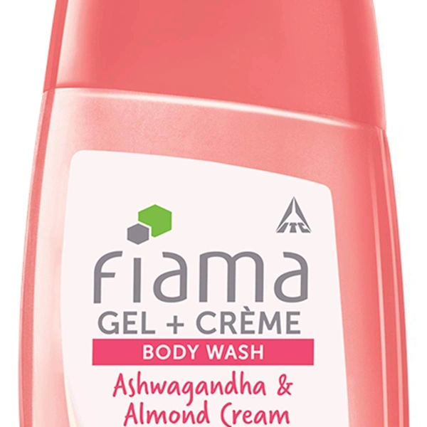 Fiama Gel + Creme Body Wash, Ashwagandha& Almond Cream, 500 ml - 500ml