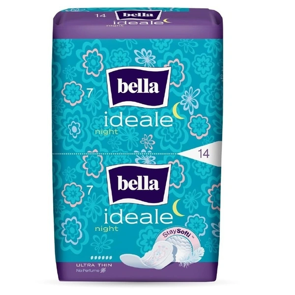 Bella Ideale Night Ultra Thin, 14Pcs - 14 Nos