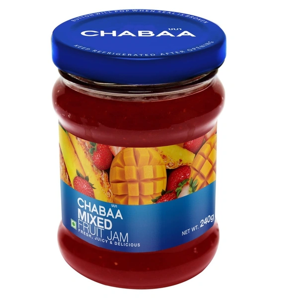 Chabaa Mixed Fruit Jam, 240g - 240g
